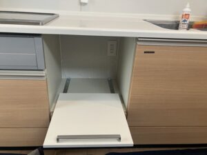 福岡キッチン取付け隊　食洗機の取外して収納　施工後